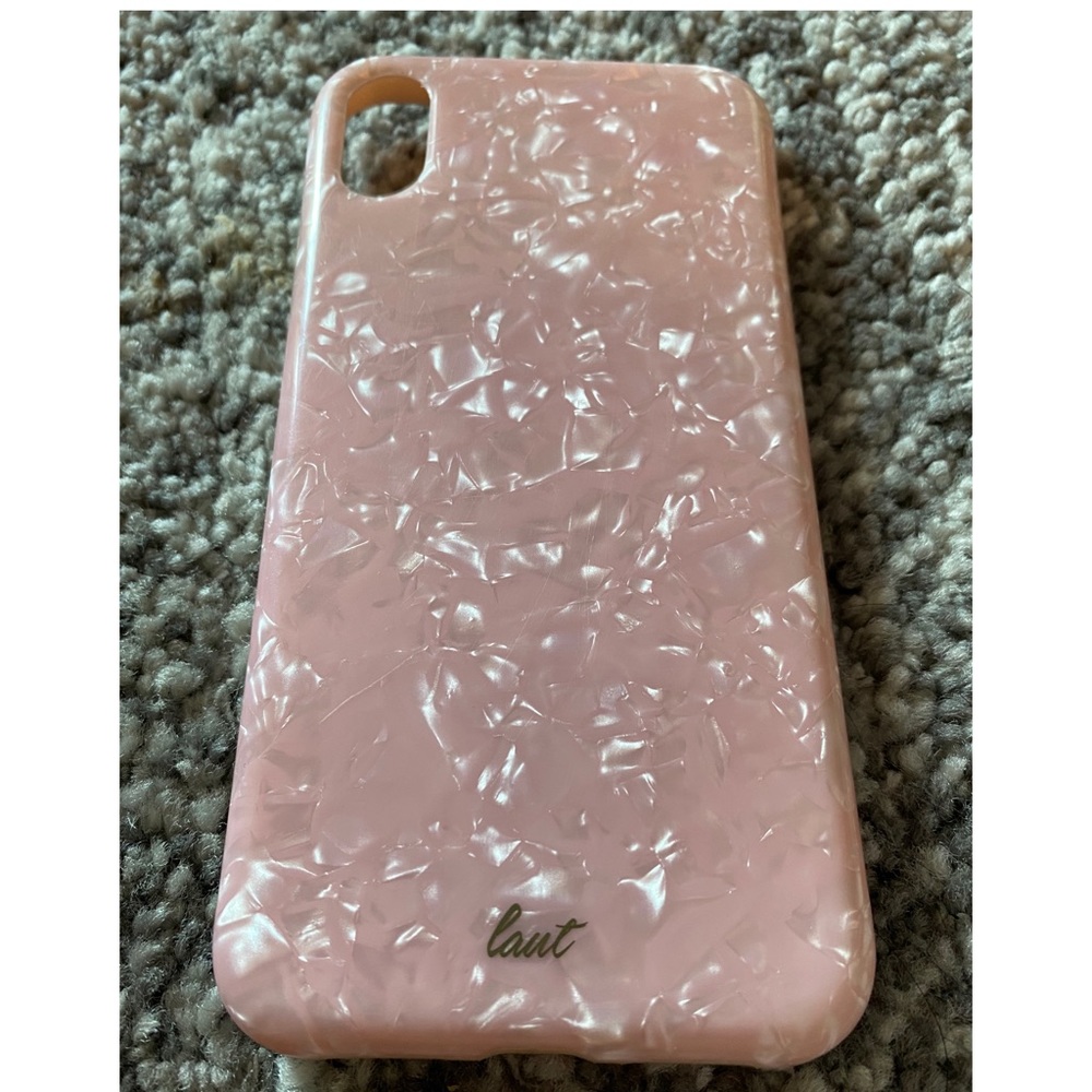 iPhone XR phone case - pink design